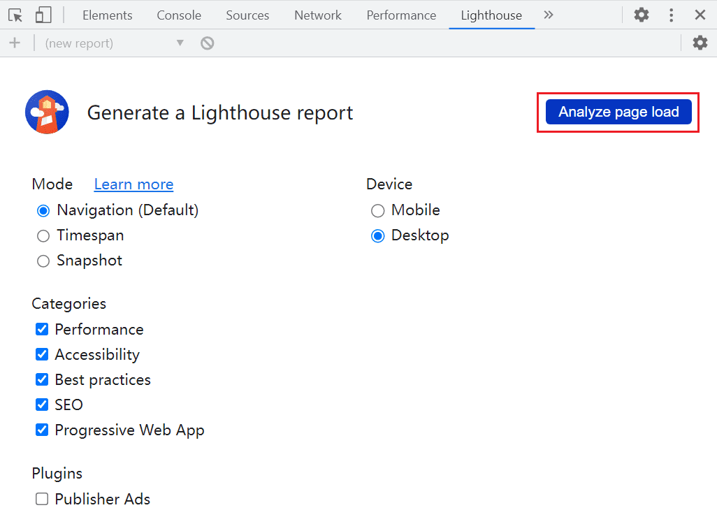 use-lighthouse